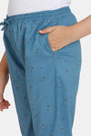 Rosaline Girls Woven Pyjama - Blue Mirage — thumbnail 6